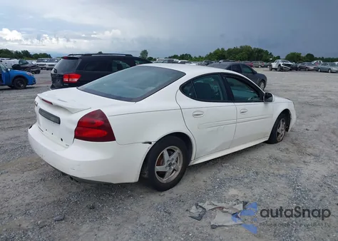 2004 Pontiac Grand Prix Gt1 z USA, uszkodzony, nr VIN 2G2WP522141114363